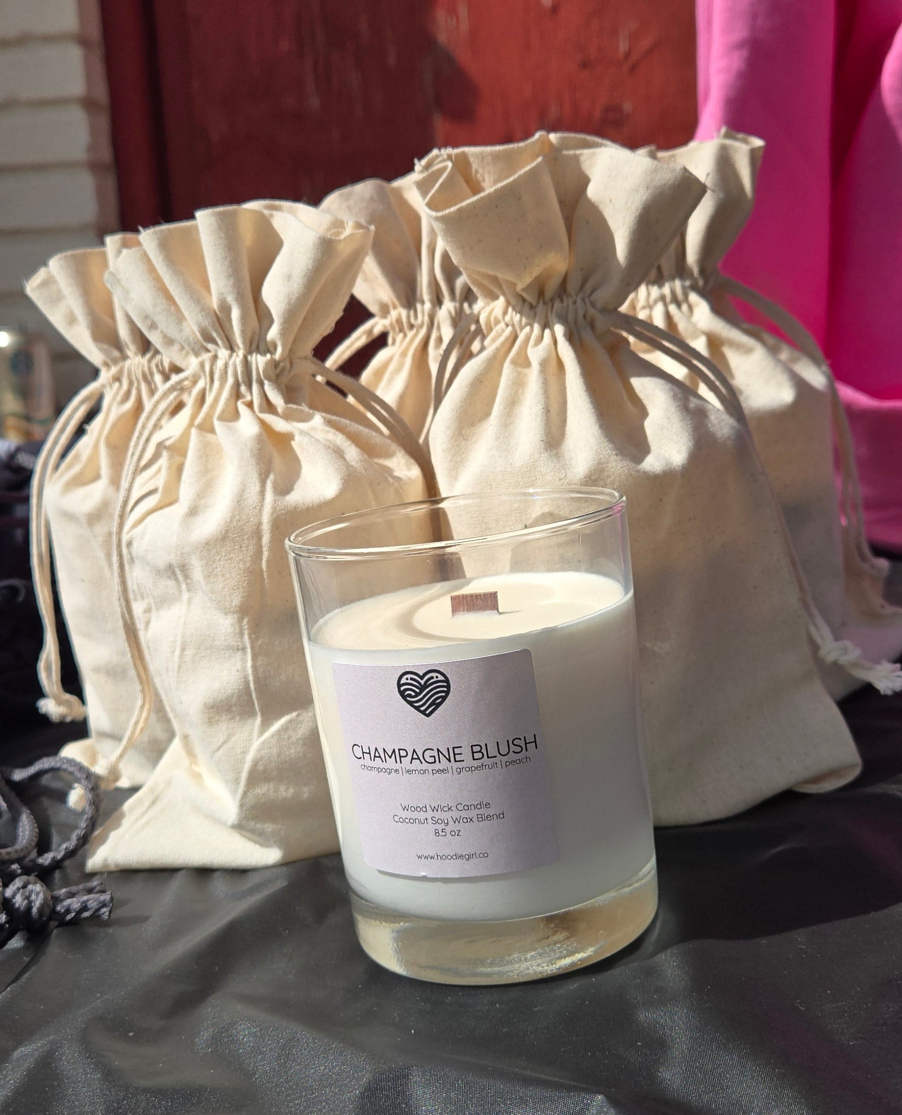 Champagne Blush Soy/Coconut Candle